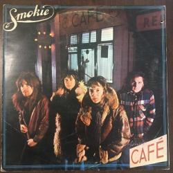 Smokie ‎- Midnight Café / 1977 Türkiye baskı nadir LP