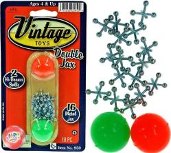 Antika - Vintage Metal Jacks Game Set Retro Toys (1 Pack) Jax Game with Two Bouncy Ball| Classic Family Games | Jacks Games for Kids and Adults | Great Party Favors or Pinata Filler Toy in Bulk 950-1B - kitantik - kitaLog