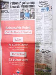 Sözcü Gazetesi - 31 Ocak 2019 - Canan Kaftancıoğlu - Celal Adan - Emin Özgönül - Murat Çetinkaya - Halil Ataş - Nuray Tarhan - Arda Turan -