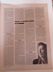 Mutsuz Ve Sorunlu Kadınlar - Nuran Özyer- Gölgede Kırk Derece - İnci Aral - Evin İlyasoğlu - İlhan Usmanbaş- Enis Batur - Cumhuriyet Kitap