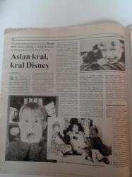 Aslan Kral Kral Disney - Cami Boğuldu Minare Yaşıyor - Ara Güler - Aliye Berger - Tomris Uyar - Onat Kutlar - Cumhuriyet Dergi