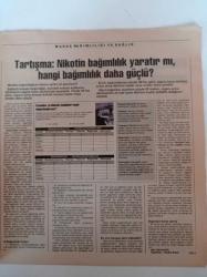 Bilkent'te Moleküler Biyoloji Ve Genetik Bölümü Açılırken - Tartışma Nikotin Bağımlılık Yaratır Mı Hangi Bağımlılık Daha Güçlü - Yolgeçen Hanı- Alvin Toffler- Cumhuriyet Bilim Teknik
