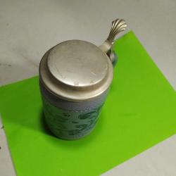 KAPAKLI ALMAN BİRA BARDAĞI-TANKART