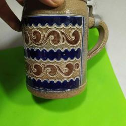 KAPAKLI ALMAN BİRA BARDAĞI-TANKART