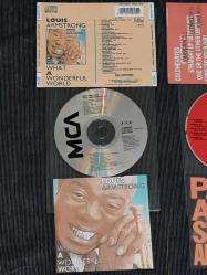 BİRBİRİNDEN ÖZEL 5 MÜZİK CD BİRDEN.LOUIS  ARMSTRONG-WHAT A WONDERFUL WORLD-UNDERGROUNDCSOUNDTRAC/PAULA ABDUL VE DİĞERLERİ.