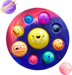 Antika - MiniSun Planet Simple Dimple Fidget Toys, Solar System Dimple, Push Button Pop Fidget Toys, Fidget Toys for Kids and Adults, Stress Relief Anti-Anxiety Educational Toy (Red) - kitantik - kitaLog
