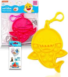 Antika - Nick Shop Baby Shark Pop Fidget Toys Set - Bundle Including Baby Shark Fidget Keychain with Finding Dory Stickers and More for Kids (Baby Shark Fidget Party Favors) - kitantik - kitaLog