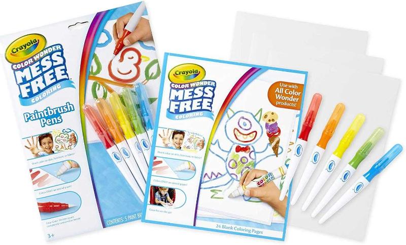 Antika - Crayola Color Wonder Mess Free Paintbrush Pens & Paper, Toddler  Painting Set, Arts and Crafts for Kids - kitantik - kitaLog