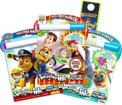 Antika - Disney Pixar Imagine Ink Coloring Book Set - Bundle with 3 Magic Ink Books for Kids, Toddlers Featuring Toy Story, Paw Patrol, Puppy Dog Pals with Mess Free Pens (Toy Story Coloring Book) - kitantik - kitaLog