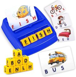 Antika - Fenikso Matching Letter Game, Alphabet Spelling & Reading Words, Objects & Color Recognition, Early Learning Educational Toy for Preschool & Kindergarten Kids Over 3-8 Years Old, Best Gifts - kitantik - kitaLog
