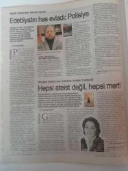 Hakikate Seslenen Uyumun Romanı - Engin Ergönültaş'tan Minare Gölgesi - Edebiyatın Has Evladı Polisiye - Zambak Kokulu Yalnızlık - Hepsi Ateist Değil Hepsi Mert- - Zülfü Livaneli - Cumhuriyet Kitap