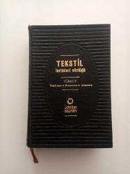TEKSTİL TERİMLERİ SÖZLÜĞÜ (TÜRKÇE, İNGİLİZCE, FRANSIZCA,ALMANCA) (2. EL, CİLTLİ)