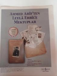 Ahmed Arif'ten Leyla Erbil'e Mektuplar - Leylim Leylim - Fuzuli Bir Karşı Kahraman - Turgenyev - Yılmaz Özdil - Beraber Yürüdük Biz Bu Yıllarda - Emre Kongar - Cumhuriyet Kitap
