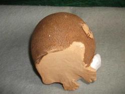 KOLEKSİYONLUK SERAMİK  KUMBARA - NOKSANI YOK- ANAHTAR GEREKMİYOR - DOLUNCA KIRINIZ - BOYU 18 CM