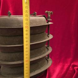 OSMANLI BAKIR SEFER TASI ÇOK İYİ DURUMDADIR ONARIMI YOKTUR 741