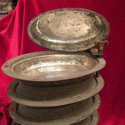 OSMANLI BAKIR SEFER TASI ÇOK İYİ DURUMDADIR ONARIMI YOKTUR 741