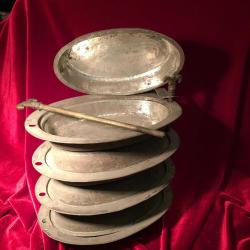 OSMANLI BAKIR SEFER TASI ÇOK İYİ DURUMDADIR ONARIMI YOKTUR 741