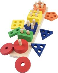 Antika - DF DUALFERV Montessori Toys for 3+ Year Old, Shape Sorter Toys for Toddlers 3+, Toddlers Wooden Sorting and Stacking Toys, Educational Toys, Color Recognition Stacker Shape Sorter Wood Gifts - kitantik - kitaLog