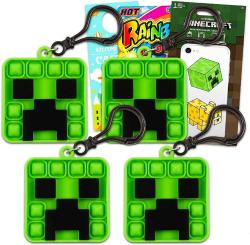 Antika - Minecraft Mojang Minecraft Pop Fidget Toys Set - Bundle Including 4 Minecraft Creeper Fidget Keychains and More for Kids Minecraft Fidget Toys minecraft fidget toys mine craft fidget toys - kitantik - kitaLog