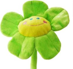 Antika - Life on Left 26" Super Cute Sun Flower, Plush Daisy Flowers with Bendable Stems Big Smile Face Flower Creative Stuffed Plush Toy (65cm) (Green Sunflower) - kitantik - kitaLog