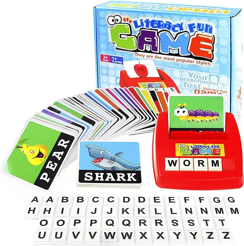 Educational Toys for 3 4 5 Year Old Boys Gift, Matching Letter