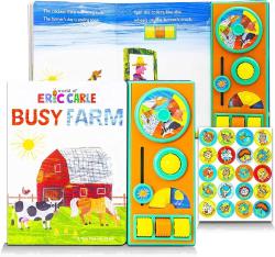 Antika - World of Eric Carle Books Collection for Toddlers Bundle ~ Busy Farm Interactive Eric Carle Board Book with Dr. Seuss Stickers (Eric Carle Books for Kids) - kitantik - kitaLog
