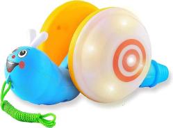 Antika - Baby Pull Toys, Baby Musical Toys, Baby Light Up Toys, Over 1 Year Old Baby Crawling Toys, Snail Toys, Fun and Cute Early Education Educational Toys, Birthday Gifts for Boys and Girls - kitantik - kitaLog
