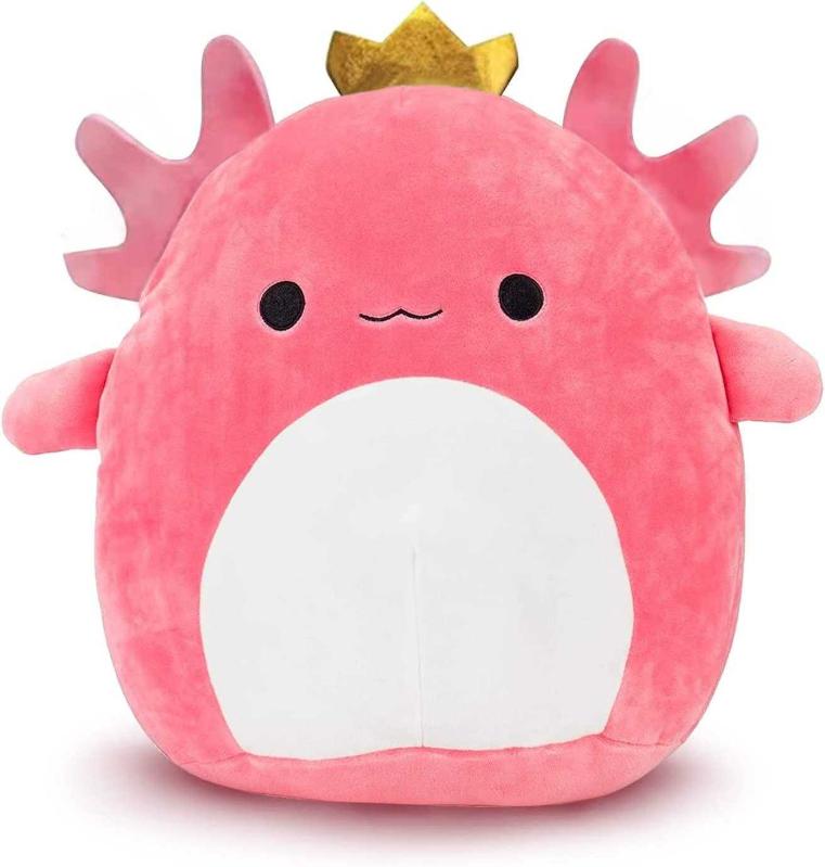 Cute Kawaii Axolotl Plush Toy Axolotl Stuffed Animals Plushie Doll Baby Toys Room Decor Kids Gift - Movies & Tv