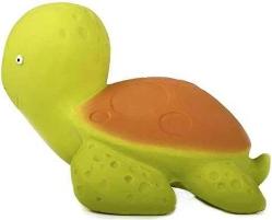 Antika - Pure Natural Rubber Baby Bath Toy - Mele the Sea Turtle - Without Holes, BPA, PVC, Phthalates Free, All Natural, Textured for Sensory Play, Sealed Bath Rubber Toy, Hole Free Bathtub Toy for Babies - kitantik - kitaLog