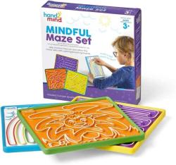 Antika - hand2mind Mindful Maze Boards, Finger Path Breathing Boards, Calming Corner Toys, Mindfulness for Kids, Social Emotional Learning, Sensory Toys for Sensory Play, Anxiety Relief Items, Play Therapy - kitantik - kitaLog