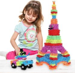 Antika - TOMYOU 400pcs Building Toys Kids STEM Toys, Educational Building Blocks with Storage Box, DIY Creative Sticky Building Balls Child Branin Development Preschool Kindergarten Toy - kitantik - kitaLog