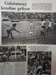 Hayat Spor Dergisi- 10 Nisan 1974- Günter Netzer- Tarık Özerengin- Metin Türel- Ender Konca- Karabükspor- Muhammet Ali- Yusuf Mergen- Cem Atabeyoğlu- Ömer Karadağ
