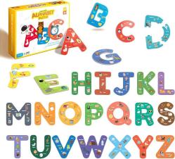 Antika - TAOZI&LIZHI Jumbo Alphabet ABC Letter Toddler Puzzles Ages 3-5, Color Shape Animals Recognition Montessori STEM Jigsaw Preschool Learning Educational Toy for Kids 3 4 5 Years Old Boys Girls Gift - kitantik - kitaLog