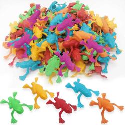 Antika - ArtCreativity Jump n Leap Frog Toy - 144 Pack of 2 Inch Assorted Colors, Cool Jumping Frogs for Kids - Vibrant Color Variety - Fun Party Favors, Goody Bag Fillers, Contest Prizes for Girls and Boys - kitantik - kitaLog