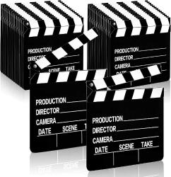 Antika - Movie Film Clap Board Halloween Party Props 7 x 8 Inch Cardboard  Movie Clapboard Movie