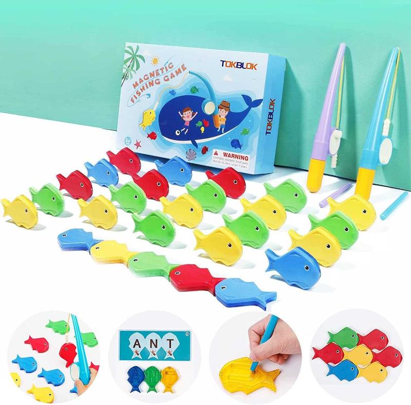 Antika - TOKBLOK Magnetic Fishing Game for Kids, Montessori