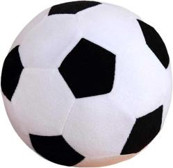 Antika - AOQI Plush Soccer Balls Fluffy Stuffed Soccer Ball Plush Pillow Soft Plush Soccer Ball Pillow Durable Soccer Ball Stuffed Toy Stuff Soccerball Gift for Kids Boy Baby (Black -White,7.8inch/20cm) - kitantik - kitaLog