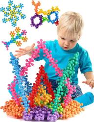 300 Pcs Building Blocks Kids STEM Toys, Educational Building Toys  Interlocking