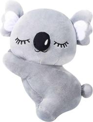 Antika - 13.8 Inch Cute Koala Stuffed Animal Creative Koala Plush Pillow Stuffed Koala Bear Soft Koala Plush Koala Bear Plush Toy Clever Boy's and Girl's Room Decor, Koala Gifts for Boys Girls - kitantik - kitaLog