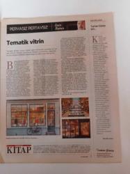 8 Aralık 2016- Tematik Vitrin - Janet Frame- Soframda Bir Melek - Bir Başka Yaza Doğru - Sudaki Yüzler - Metin Fındıkçı - Ayşe Kulin - Cumhuriyet Kitap