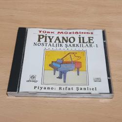 Rıfat Şanlıel - Türk Müziğinde Piyano İle Nostaljik Şarkılar 1 - CD ( Kırmızı Bandrol )