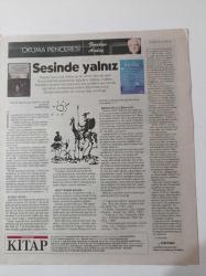 12 Kasım 2020- Herkes Bilsin Diye Yazıyorum - Zeynep Oral - Yaz Yüreğim Yaz - Ömer Hayyam - Sesinde Yalnız - Kum Tefrikaları,- Sesinde Yalnız - Tragedyanın Ölümü - Ömür İklim Demir - Muhtelif Evhamlar Kitabı - Cumhuriyet Kitap