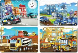 Antika - WEIFF Jigsaw Puzzles for Kids Age 3-5 Year Old, 4 Pack x 32 pcs Preschool Educational Learning Toys Set for Boys and Girls,Toddler,Car,Children(4 Puzzles) - kitantik - kitaLog