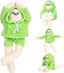 Antika - Banana Man Plush,Weird Stuffed Animals Doll with Magnet,Cute Funny Changeable Plush Pillow Decompression Toys Gifts for Boys Girls Birthday Party Christmas Green(16inch) - kitantik - kitaLog