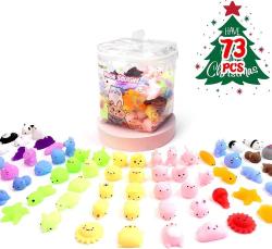 Antika - FUNNYB&G Kawaii Mochi Squishies Fidget Toy - 73 pcs Squishy Party Favors Kids Classroom Prize Birthday Goodie Bag Stuffers - Stress Relief Pack for Girls Boys Christmas Easter Valentines Gift - kitantik - kitaLog