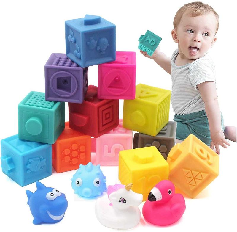 12 month old stacking 2024 blocks