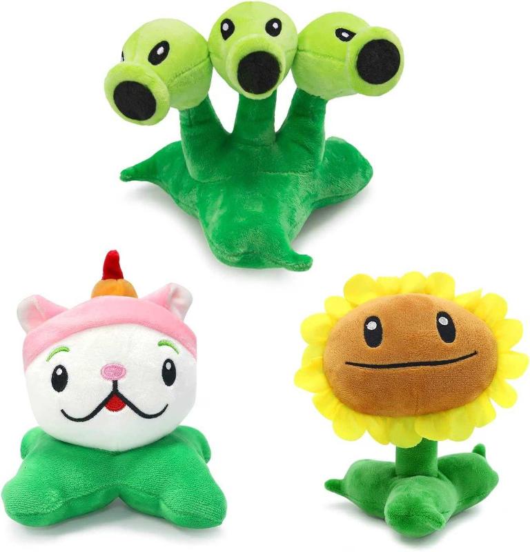  Maikerry 5 PCS PVZ 2 Series Toys Doll Characters Soft