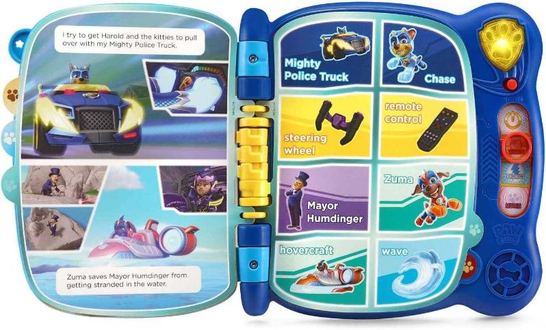 Vtech Paw Patrol Mighty Pups Touch And Teach Word Book With Ryder