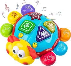 Antika - Vanmor Walking Crawling Toys for Infants 6-12 18 Months +, Spanish English Bilingual Learning Toy Montessori Educational Toy, Baby Musical Light up Toys Toddlers Gifts for 1 2 3 Year Old Boy Girl - kitantik - kitaLog
