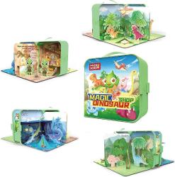 Antika - UTOO Toddler Learning Toys, Educational Micro Script Cognition Toys Enlightenment Box Quiet Book for Toddlers Montessori Toy for Early Learning, Gift for 3-6 Year Old pre-School Boys Girls - kitantik - kitaLog